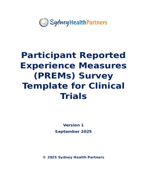 SHP Launches New PREMs Survey Template for Clinical ...