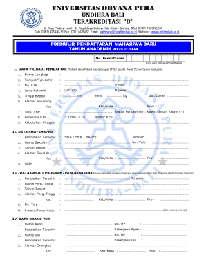 International Office - UNIVERSITAS DHYANA PURA BALI