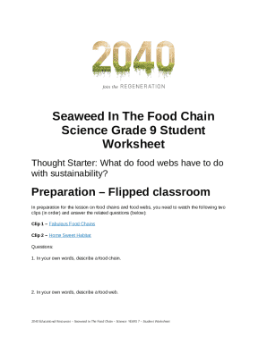 Seaweed in the food chain (US) - the Regen Learning Hub