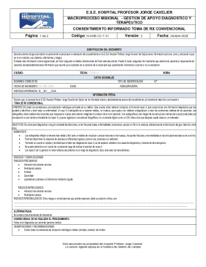 Manual de procedimientos para la toma de ...