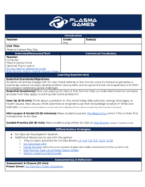 Plasma Games: How We Level Up Learning