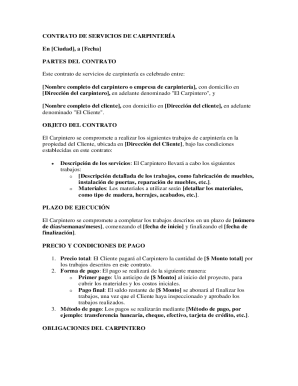 Contrato de carpinteriacheat sheet family and ...