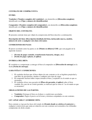 Contrato de compra y venta de bienes races con ...