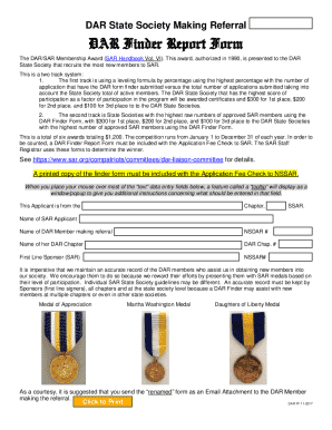 DAR RGG-1001 Form - Fill Online, Printable, Fillable, Blank ...