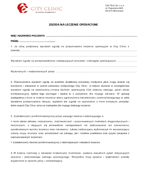 Medical Consent Form