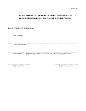 Polish Healthcare Referral Form