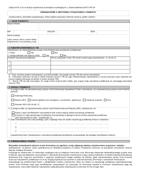 EU FATCA Tax Residency Declaration Form