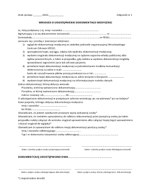 Medical Records Request Form