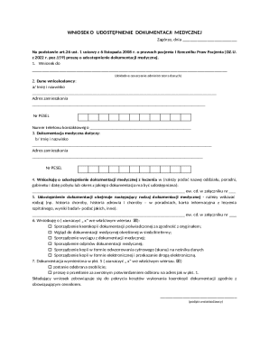 Medical Records Request Form