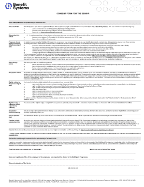 Senior MultiSport Programme Consent Form