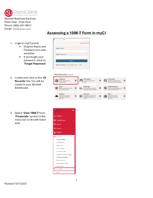 1098-T Form Access Guide