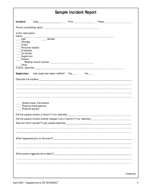 Process Safety Incident Report Form - PSU EHS - Penn State