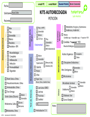 EspaaDISBIOSIS INTESTINAL EXTENDIDO TELETEST. ...