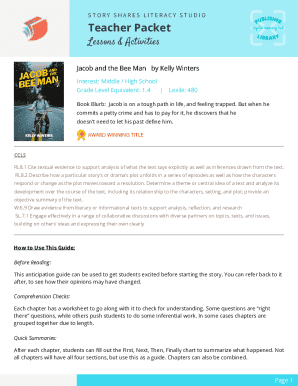 Lesson Plan Template - Teacher Packets