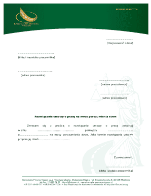 Employee Resignation Letter