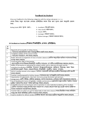 Rating Scale 15: Examples, Template