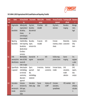 ISO-14064-ChecklistPDFClimate Change