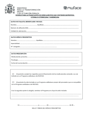 Modelo para la financiacin de medicamentos ...