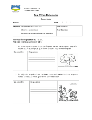 Leer, escribir y representar nmeros hasta el 1000 ...