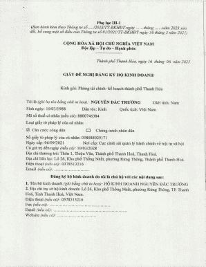 Phu luc III-l (Ban hank kem theo Thong tusd ..../2023/TT ...