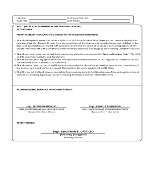 Philippines Building Permit