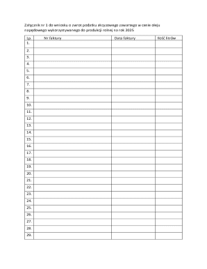 Poland Excise Tax Refund Application