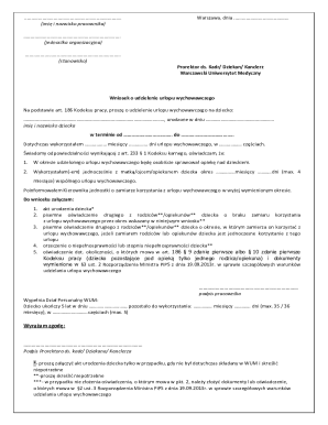 Parental Leave Request Form