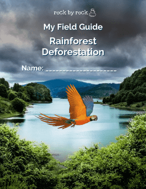 Rainforest Deforestation Field Guide