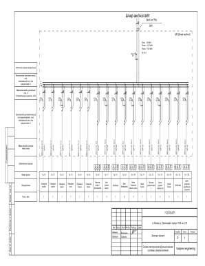 Electrical Power Supply Functional Scheme