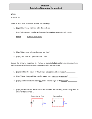 Midterm 1 Principles of Computer Engineering