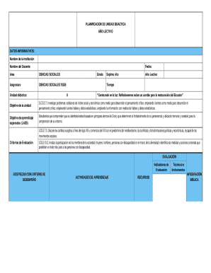 Ecuador social studies unit plan