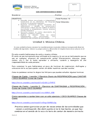 Music guide 6th grade