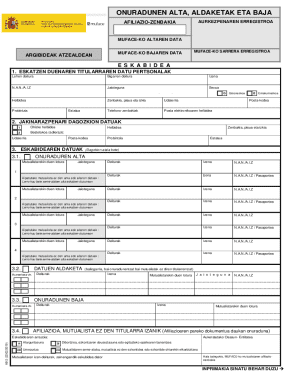 MUFACE Beneficiary Registration Form
