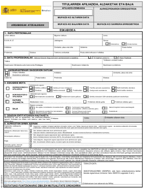 MUFACE Affiliation Form