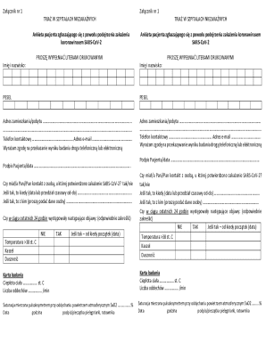 COVID-19 Patient Intake Form