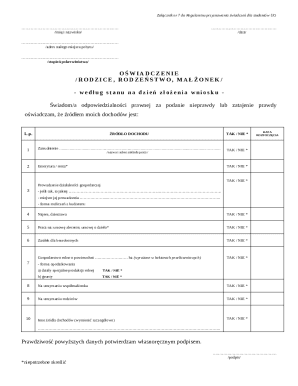 UG Student Benefits Declaration Form
