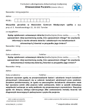 Medical Records Release Form