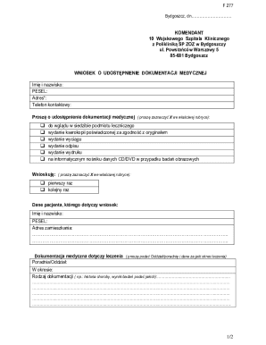 Medical Records Request Form