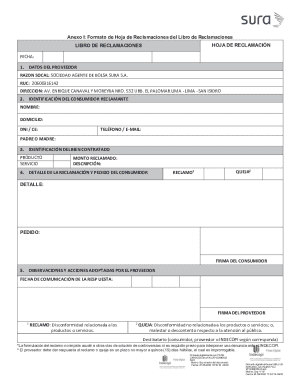 Consumer Complaint Form