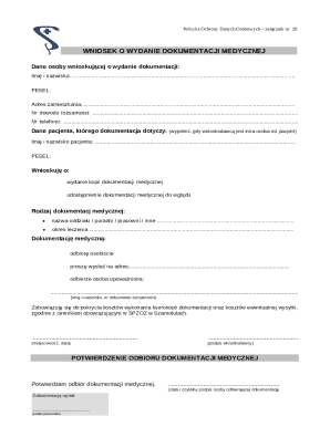Medical Records Request Form