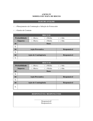 Risk Assessment Form