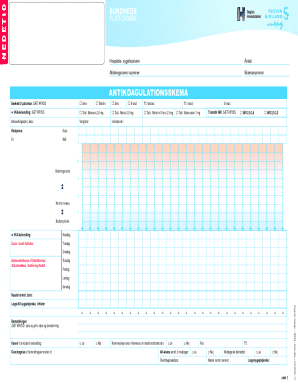 Antikoagulationsskema