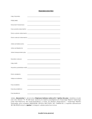 Power of Attorney for Shareholder