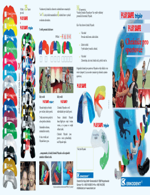 Playsafe Sports Mouthguard Order Form