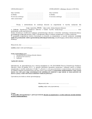 Medical Products Supply Authorization Form