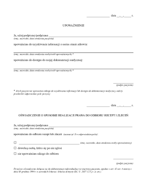 Medical Authorization Form
