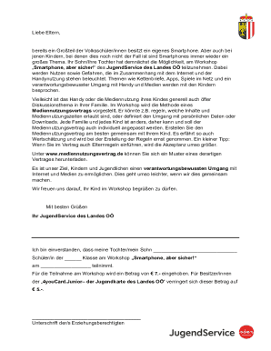 Smartphone Workshop Consent Form