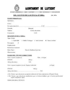 Construction Permit Application