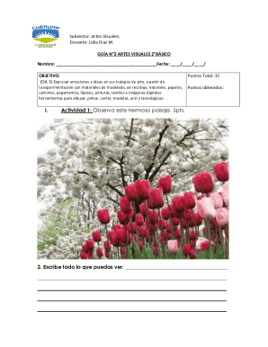 Artes visuales guide 2