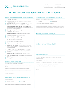 Medical Genetic Testing Consent Form